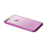 REIKO IPHONE 6 PLUS FRAME GRADIENT CLEAR GLITTER CASE IN PURPLE