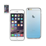 REIKO IPHONE 6 PLUS FRAME GRADIENT CLEAR GLITTER CASE IN SILVER
