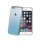 REIKO IPHONE 6 PLUS FRAME GRADIENT CLEAR GLITTER CASE IN SILVER