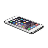 REIKO IPHONE 6S FLEXIBLE 3D RHOMBUS PATTERN TPU CASE WITH SHINY FRAME IN CLEAR