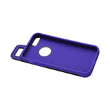 REIKO IPHONE 5/5S/SE DROPPROOF WORKOUT HYBRID CASE WITH HOOK IN BLACK PURPLE