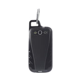 REIKO SAMSUNG GALAXY S3 DROPPROOF WORKOUT HYBRID CASE WITH HOOK IN BLACK