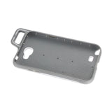 REIKO SAMSUNG GALAXY NOTE 2 DROPPROOF WORKOUT HYBRID CASE WITH HOOK IN WHITE GREY