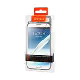 REIKO SAMSUNG GALAXY NOTE 2 DROPPROOF WORKOUT HYBRID CASE WITH HOOK IN WHITE GREY