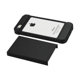 REIKO IPHONE 5C HYBRID CASE WITH CARD HOLDER IN BLACK