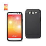 REIKO SAMSUNG GALAXY S3 HYBRID CASE WITH CARD HOLDER IN BLACK