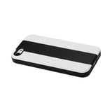 REIKO IPHONE 5C STRIPED CASE IN BLACK WHITE