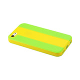 REIKO IPHONE 5C STRIPED CASE IN YELLOW GREY