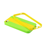 REIKO IPHONE 5C STRIPED CASE IN YELLOW GREY