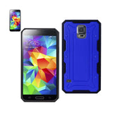 REIKO SAMSUNG GALAXY S5 DUAL COLOR TRANSFORMER CASE IN NAVY BLACK