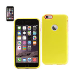 REIKO IPHONE 6 PLUS SLIM ARMOR CANDY SHIELD CASE IN YELLOW