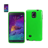 REIKO SAMSUNG GALAXY NOTE 4 SLIM ARMOR CANDY SHIELD CASE IN GREEN