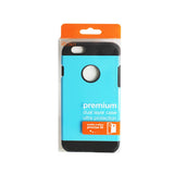 REIKO IPHONE 6 PLUS SLIM ARMOR HYBRID TOUGH CASE IN BLUE