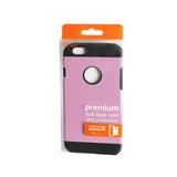 REIKO IPHONE 6 PLUS SLIM ARMOR HYBRID TOUGH CASE IN PINK