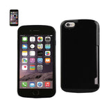 REIKO IPHONE 6 PLUS CANDY SHIELD CASE WITH CARD HOLDER IN BLACK