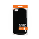 REIKO IPHONE 6 PLUS CANDY SHIELD CASE WITH CARD HOLDER IN BLACK