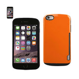 REIKO IPHONE 6 CANDY SHIELD CASE WITH CARD HOLDER IN ORANGE