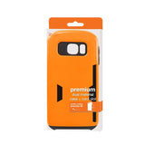 REIKO SAMSUNG GALAXY S6 CANDY SHIELD CASE WITH CARD HOLDER IN ORANGE