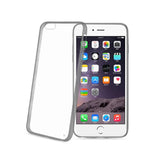 REIKO IPHONE 6 PLUS/ 6S PLUS CLEAR BACK FRAME BUMPER CASE IN GRAY