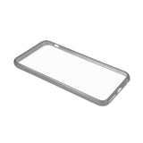 REIKO IPHONE 6 PLUS/ 6S PLUS CLEAR BACK FRAME BUMPER CASE IN GRAY