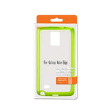 REIKO SAMSUNG GALAXY NOTE EDGE CLEAR BACK FRAME BUMPER CASE IN GREEN