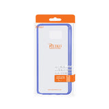 REIKO SAMSUNG GALAXY NOTE 5 CLEAR BACK FRAME BUMPER CASE IN PURPLE
