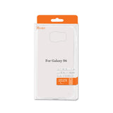 REIKO SAMSUNG GALAXY S6 CLEAR BACK FRAME BUMPER CASE IN CLEAR
