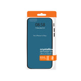 REIKO IPHONE 6 BUMPER CASE WITH TEMPERED GLASS SCREEN PROTECTOR IN WHITE