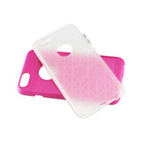 REIKO IPHONE 6 PLUS/ 6S PLUS HYBRID METAL BRUSHED TEXTURE CASE IN HOT PINK