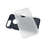 REIKO IPHONE 7 PLUS HYBRID METAL BRUSHED TEXTURE CASE IN NAVY