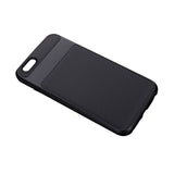 REIKO IPHONE 6S PLUS HYBRID SOLID ARMOR BUMPER CASE IN BLACK