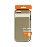 REIKO IPHONE 6S PLUS HYBRID SOLID ARMOR BUMPER CASE IN GOLD