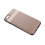 REIKO IPHONE 6S PLUS HYBRID SOLID ARMOR BUMPER CASE IN ROSE GOLD