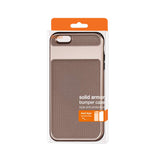 REIKO IPHONE 6S PLUS HYBRID SOLID ARMOR BUMPER CASE IN ROSE GOLD