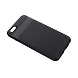 REIKO IPHONE 6S HYBRID SOLID ARMOR BUMPER CASE IN BLACK