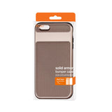 REIKO IPHONE 6S HYBRID SOLID ARMOR BUMPER CASE IN ROSE GOLD