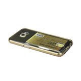 REIKO SAMSUNG GALAXY S6REIKO SEMI CLEAR CASE WITH CARD HOLDER IN CLEAR BLACK