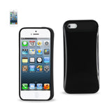 REIKO IPHONE SE/ 5S/ 5 SLIM ARMOR HYBRID ALUMINUM CASE IN BLACK
