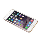 REIKO IPHONE 6 PLUS WOOD GRAIN SLIM SNAP ON CASE IN RED GOLD