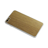 REIKO IPHONE 6 PLUS WOOD GRAIN SLIM SNAP ON CASE IN WHITE