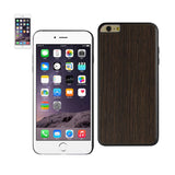REIKO IPHONE 6S WOOD GRAIN SLIM SNAP ON CASE IN BLACK