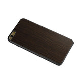 REIKO IPHONE 6S WOOD GRAIN SLIM SNAP ON CASE IN BLACK