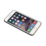 REIKO IPHONE 6S WOOD GRAIN SLIM SNAP ON CASE IN BLACK